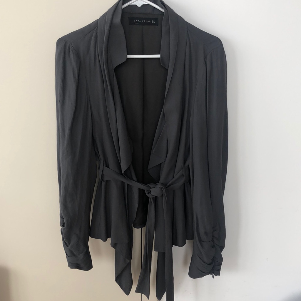Draped Blazer